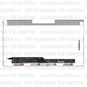 Матрица для ноутбука HP Pavilion G6-1a67nr (1366x768 HD) TN, 40pin, Глянцевая