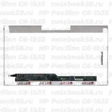 Матрица для ноутбука HP Pavilion G6-1b35 (1366x768 HD) TN, 40pin, Глянцевая