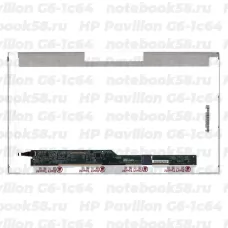 Матрица для ноутбука HP Pavilion G6-1c64 (1366x768 HD) TN, 40pin, Глянцевая