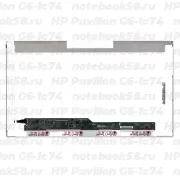 Матрица для ноутбука HP Pavilion G6-1c74 (1366x768 HD) TN, 40pin, Глянцевая