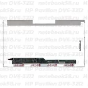 Матрица для ноутбука HP Pavilion DV6-3212 (1366x768 HD) TN, 40pin, Глянцевая