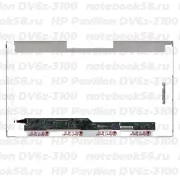 Матрица для ноутбука HP Pavilion DV6z-3100 (1366x768 HD) TN, 40pin, Глянцевая