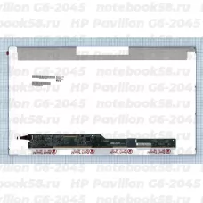 Матрица для ноутбука HP Pavilion G6-2045 (1366x768 HD) TN, 40pin, Матовая