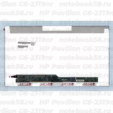 Матрица для ноутбука HP Pavilion G6-2319nr (1366x768 HD) TN, 40pin, Матовая