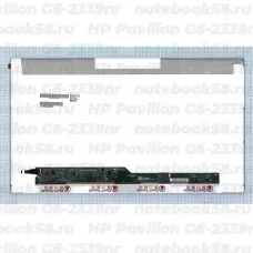 Матрица для ноутбука HP Pavilion G6-2339nr (1366x768 HD) TN, 40pin, Матовая