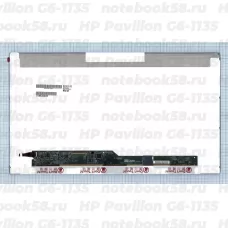 Матрица для ноутбука HP Pavilion G6-1135 (1366x768 HD) TN, 40pin, Матовая