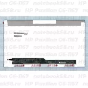 Матрица для ноутбука HP Pavilion G6-1167 (1366x768 HD) TN, 40pin, Матовая