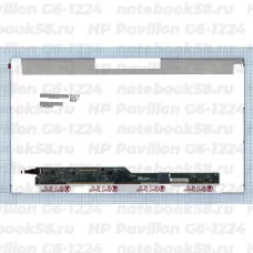 Матрица для ноутбука HP Pavilion G6-1224 (1366x768 HD) TN, 40pin, Матовая