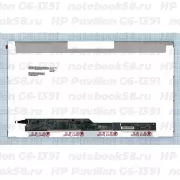 Матрица для ноутбука HP Pavilion G6-1391 (1366x768 HD) TN, 40pin, Матовая