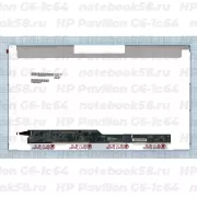 Матрица для ноутбука HP Pavilion G6-1c64 (1366x768 HD) TN, 40pin, Матовая