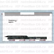 Матрица для ноутбука HP Pavilion G6-1d01 (1366x768 HD) TN, 40pin, Матовая