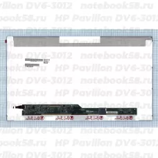 Матрица для ноутбука HP Pavilion DV6-3012 (1366x768 HD) TN, 40pin, Матовая