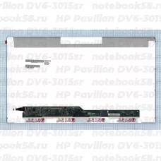 Матрица для ноутбука HP Pavilion DV6-3015sr (1366x768 HD) TN, 40pin, Матовая