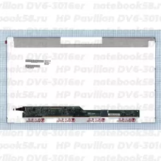 Матрица для ноутбука HP Pavilion DV6-3016er (1366x768 HD) TN, 40pin, Матовая