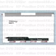 Матрица для ноутбука HP Pavilion DV6-3022sr (1366x768 HD) TN, 40pin, Матовая