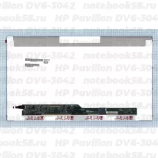 Матрица для ноутбука HP Pavilion DV6-3042 (1366x768 HD) TN, 40pin, Матовая