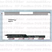 Матрица для ноутбука HP Pavilion DV6-3156er (1366x768 HD) TN, 40pin, Матовая