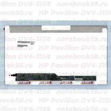 Матрица для ноутбука HP Pavilion DV6-3158 (1366x768 HD) TN, 40pin, Матовая