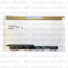 Матрица для ноутбука HP Pavilion G6-2014 (1366x768 HD) TN, 40pin, Глянцевая