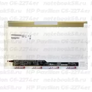Матрица для ноутбука HP Pavilion G6-2274er (1366x768 HD) TN, 40pin, Глянцевая