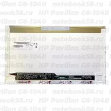 Матрица для ноутбука HP Pavilion G6-1040 (1366x768 HD) TN, 40pin, Глянцевая