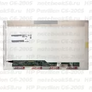 Матрица для ноутбука HP Pavilion G6-2005 (1366x768 HD) TN, 40pin, Глянцевая