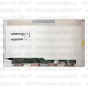 Матрица для ноутбука HP Pavilion G6-2047 (1366x768 HD) TN, 40pin, Глянцевая