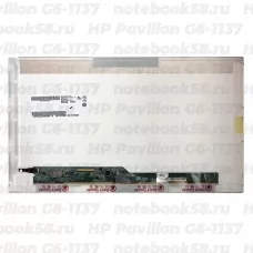 Матрица для ноутбука HP Pavilion G6-1137 (1366x768 HD) TN, 40pin, Глянцевая