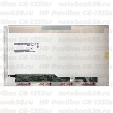 Матрица для ноутбука HP Pavilion G6-1355sr (1366x768 HD) TN, 40pin, Глянцевая