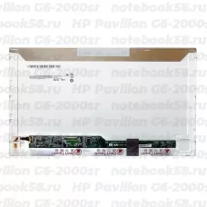 Матрица для ноутбука HP Pavilion G6-2000sr (1366x768 HD) TN, 40pin, Глянцевая