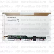 Матрица для ноутбука HP Pavilion G6-2188 (1366x768 HD) TN, 40pin, Глянцевая