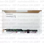 Матрица для ноутбука HP Pavilion G6-2287 (1366x768 HD) TN, 40pin, Глянцевая