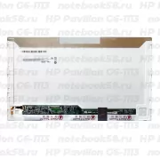 Матрица для ноутбука HP Pavilion G6-1113 (1366x768 HD) TN, 40pin, Глянцевая