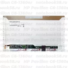 Матрица для ноутбука HP Pavilion G6-1360er (1366x768 HD) TN, 40pin, Глянцевая