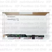 Матрица для ноутбука HP Pavilion G6-1361 (1366x768 HD) TN, 40pin, Глянцевая