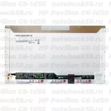 Матрица для ноутбука HP Pavilion G6-1d50 (1366x768 HD) TN, 40pin, Глянцевая
