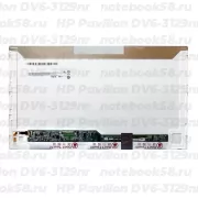 Матрица для ноутбука HP Pavilion DV6-3129nr (1366x768 HD) TN, 40pin, Глянцевая