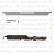 Матрица для ноутбука HP Pavilion G6-2167 (1366x768 HD) TN, 40pin, Матовая