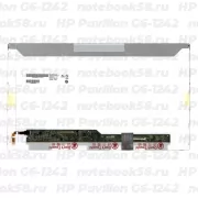 Матрица для ноутбука HP Pavilion G6-1242 (1366x768 HD) TN, 40pin, Матовая