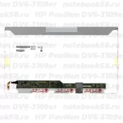 Матрица для ноутбука HP Pavilion DV6-3109er (1366x768 HD) TN, 40pin, Матовая