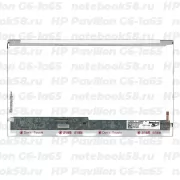 Матрица для ноутбука HP Pavilion G6-1a65 (1366x768 HD) TN, 40pin, Глянцевая