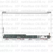 Матрица для ноутбука HP Pavilion G6-1b53 (1366x768 HD) TN, 40pin, Глянцевая