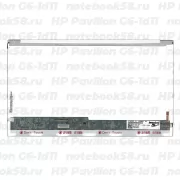 Матрица для ноутбука HP Pavilion G6-1d11 (1366x768 HD) TN, 40pin, Глянцевая