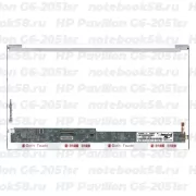 Матрица для ноутбука HP Pavilion G6-2051sr (1366x768 HD) TN, 40pin, Глянцевая