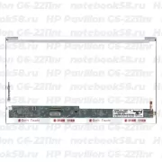 Матрица для ноутбука HP Pavilion G6-2211nr (1366x768 HD) TN, 40pin, Глянцевая