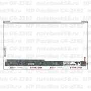 Матрица для ноутбука HP Pavilion G6-2382 (1366x768 HD) TN, 40pin, Глянцевая