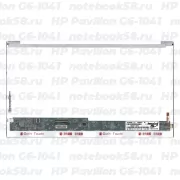 Матрица для ноутбука HP Pavilion G6-1041 (1366x768 HD) TN, 40pin, Глянцевая