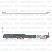 Матрица для ноутбука HP Pavilion G6-1228 (1366x768 HD) TN, 40pin, Глянцевая