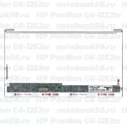 Матрица для ноутбука HP Pavilion G6-1252sr (1366x768 HD) TN, 40pin, Глянцевая