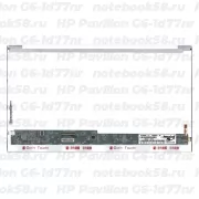 Матрица для ноутбука HP Pavilion G6-1d77nr (1366x768 HD) TN, 40pin, Глянцевая